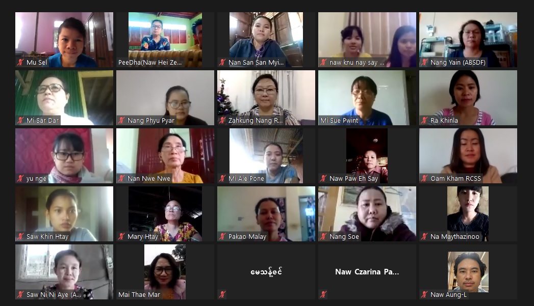 WLPP’s Policy Development Workshop held through Video Conference today 